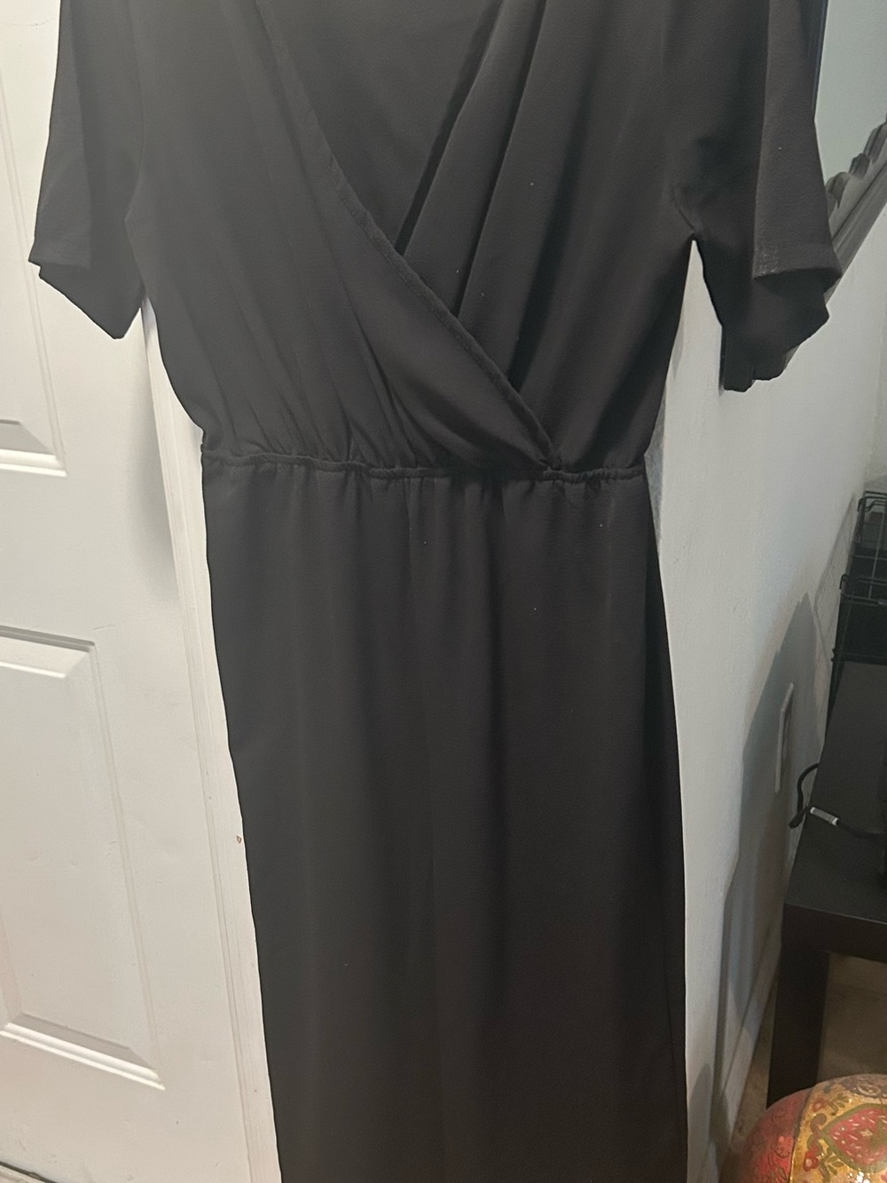 Sleek black jumpsuit